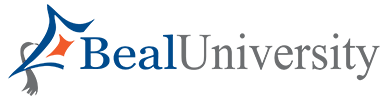 beal university logo